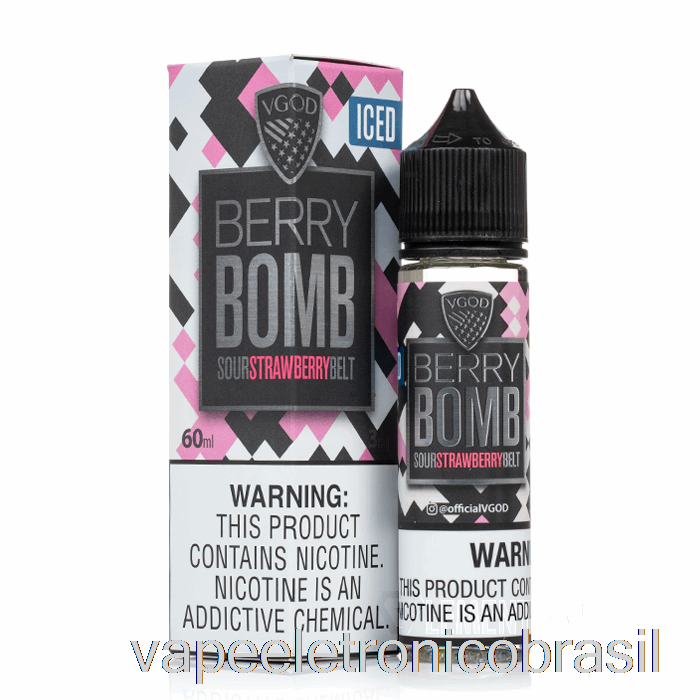 Bomba De Frutas Geladas Vape Vaporesso - Vgod E-líquido - 60ml 0mg